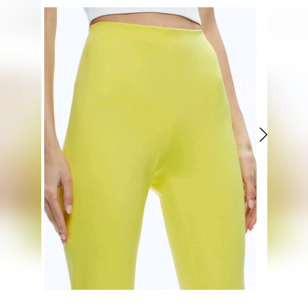 ALICE + OLIVIA RMP MID RISE BACK-ZIP BOOTCUT ANKLE PANT - Picture 6 of 16